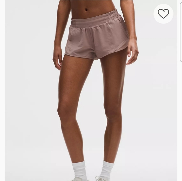 lululemon athletica Pants - NWT-Lululemon Athletica- Hotty Hot LR Short 2.5 " Lined SZ 12